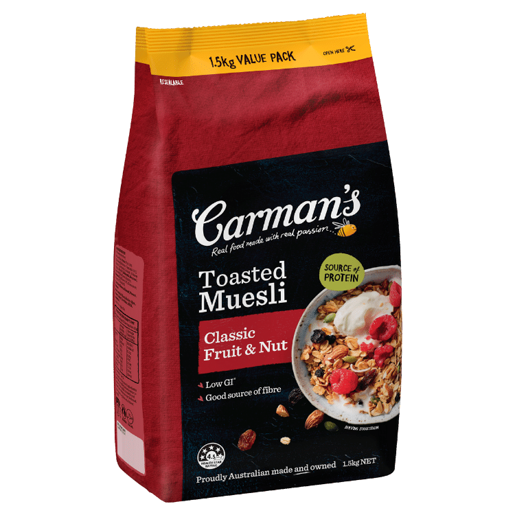 Classic Toasted Fruit & Nut Muesli 1.5kg