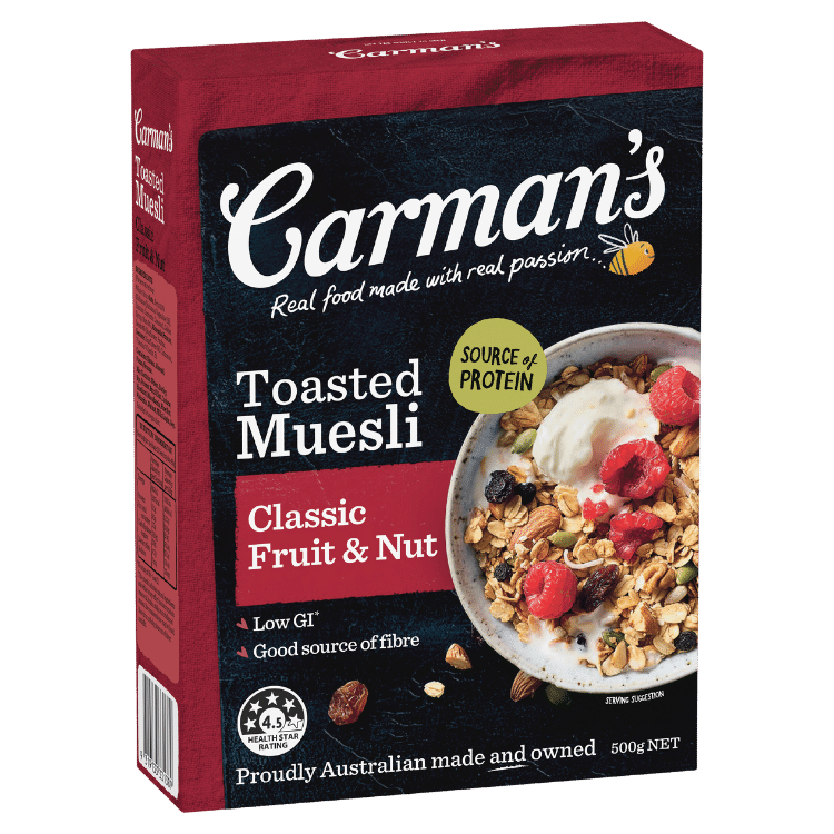 Classic Toasted Fruit & Nut Muesli 500g