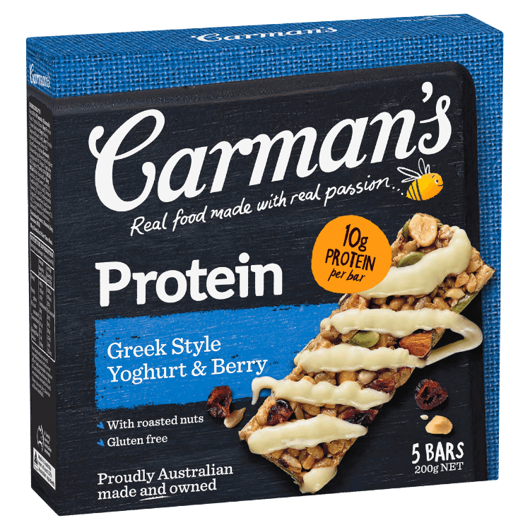 Greek Style Yoghurt & Berry Protein Bars 5 Pack