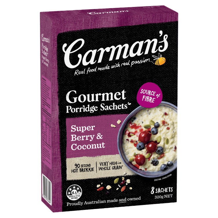 Super Berry & Coconut Porridge Sachets