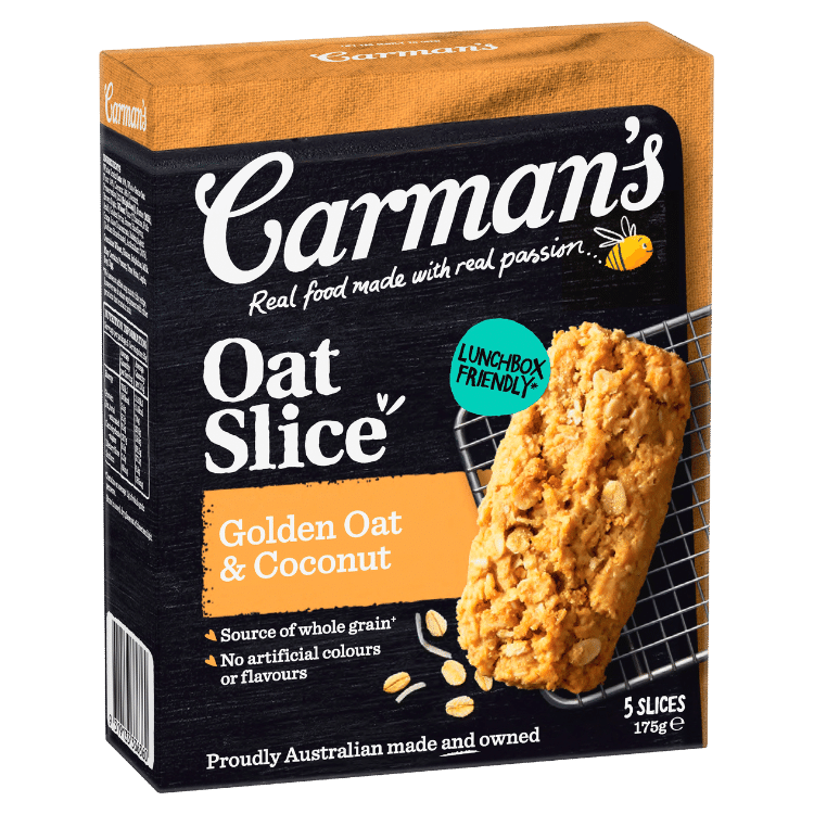 Golden Oat & Coconut Oat Slices 5 Pack