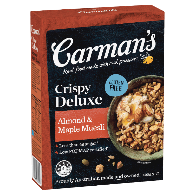 Crispy Deluxe Almond & Maple Muesli 400g