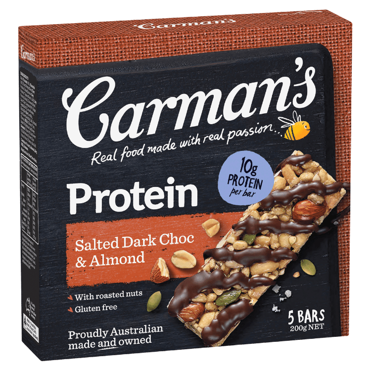 Salted Dark Choc & Almond Protein Bars 5 Pack
