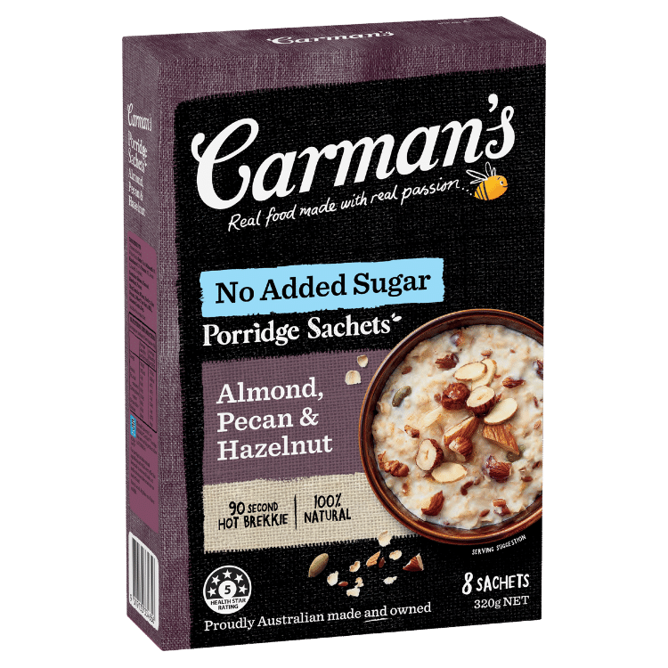Almond, Pecan & Hazelnut Porridge Sachets