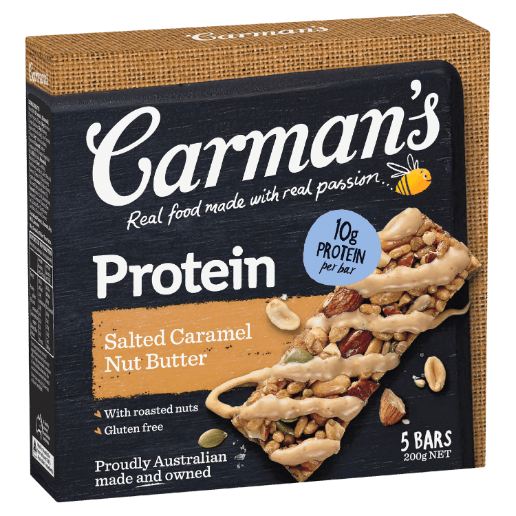 Salted Caramel Nut Butter Protein Bars 5 Pack