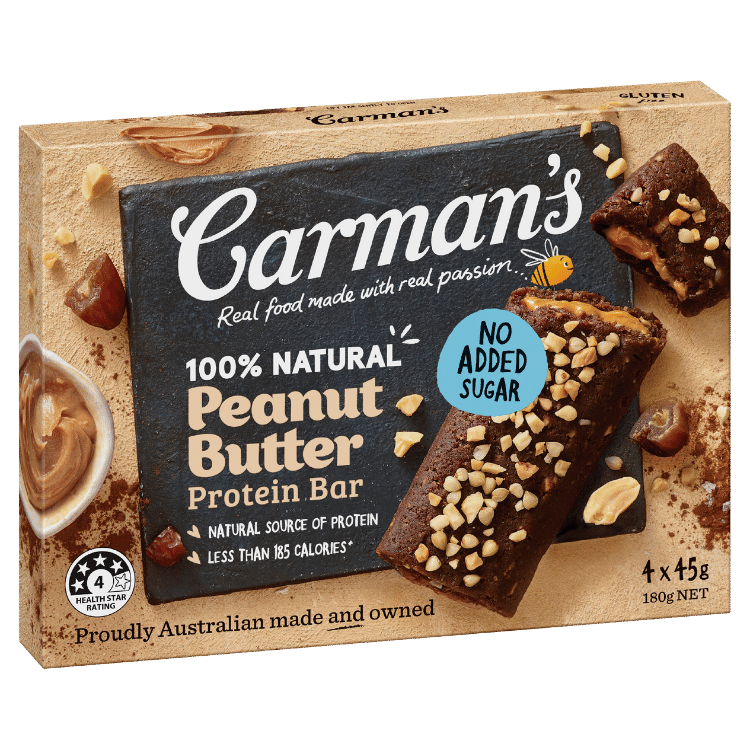 Peanut Butter Protein Bars 4 Pack