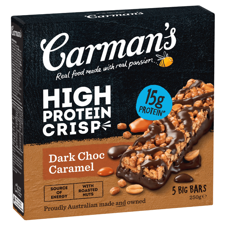 High Protein Crisp Dark Choc Caramel