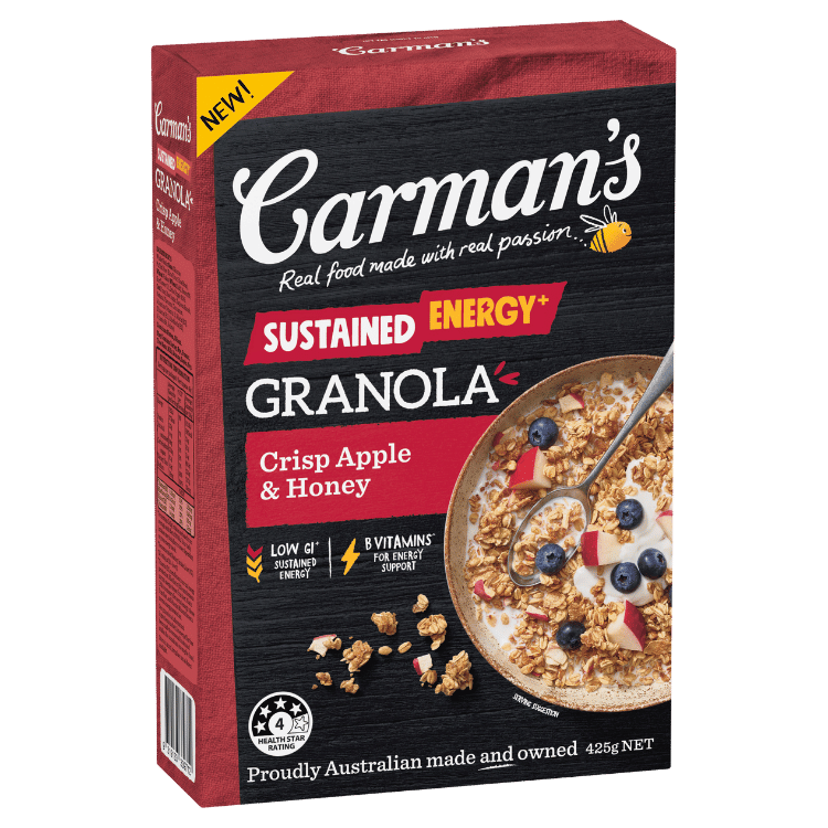 Honey & Crisp Apple Sustained Energy Granola